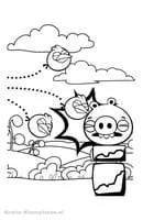 Angry Birds kleurplaat 10